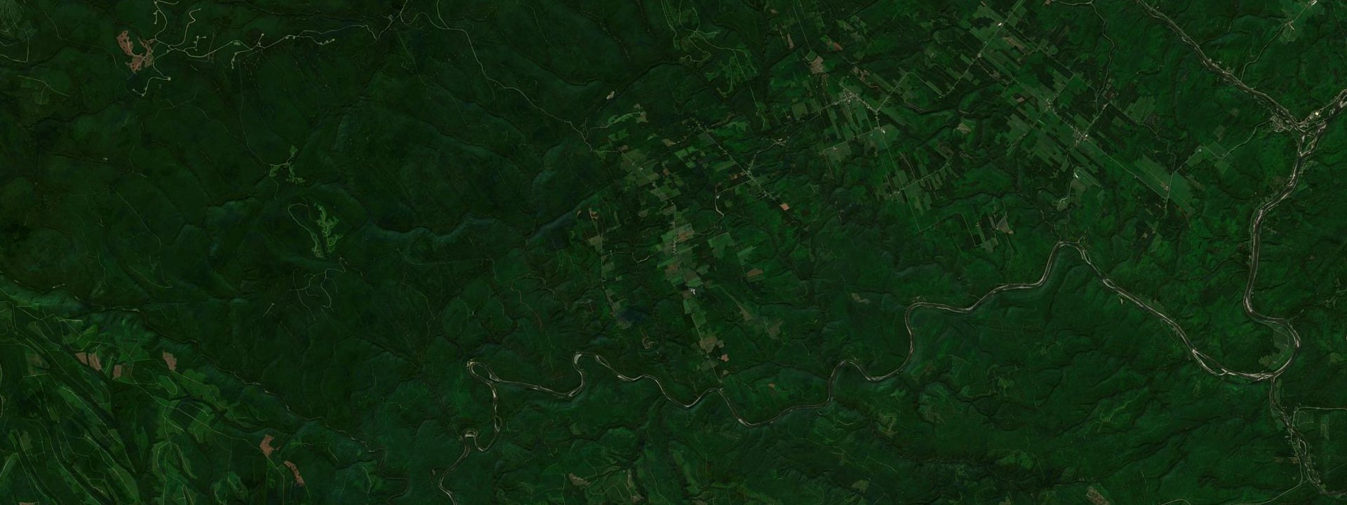 Vue satellite de L'Ascension-de-Patapédia