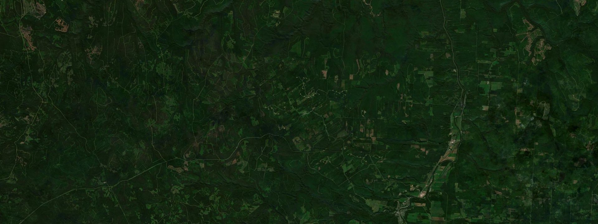 Vue satellite de Sainte-Marguerite-Marie