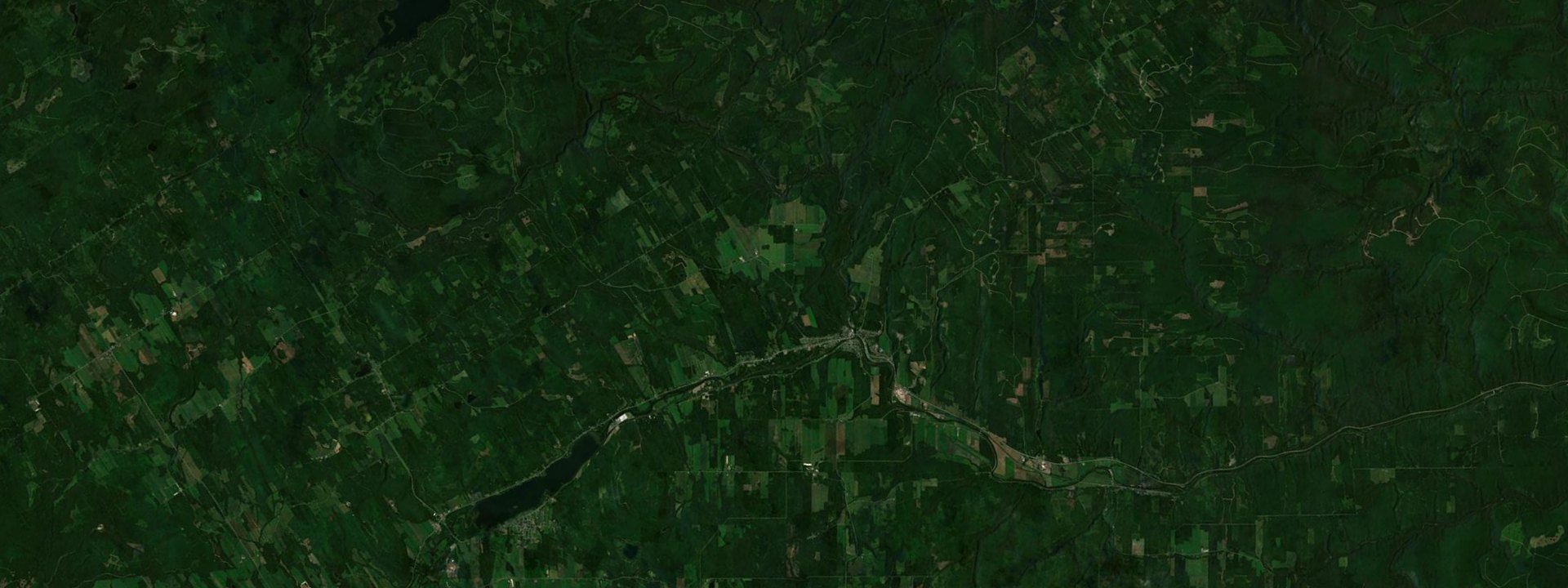 Vue satellite de Causapscal