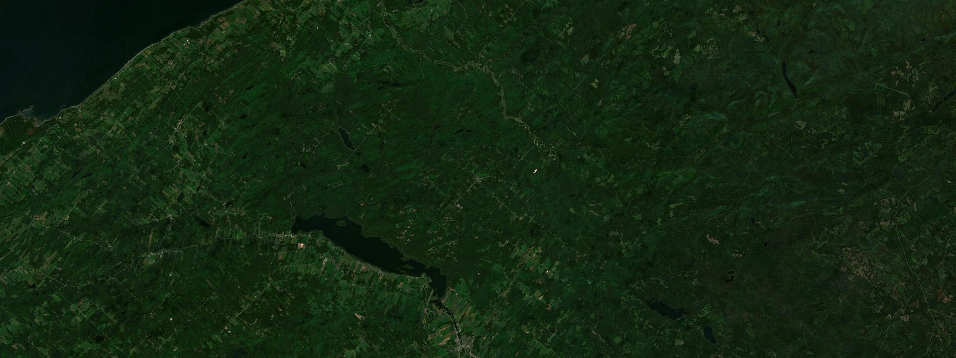 Vue satellite de Saint-Vianney