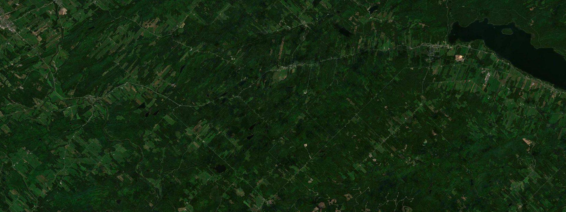 Vue satellite de Saint-Moïse