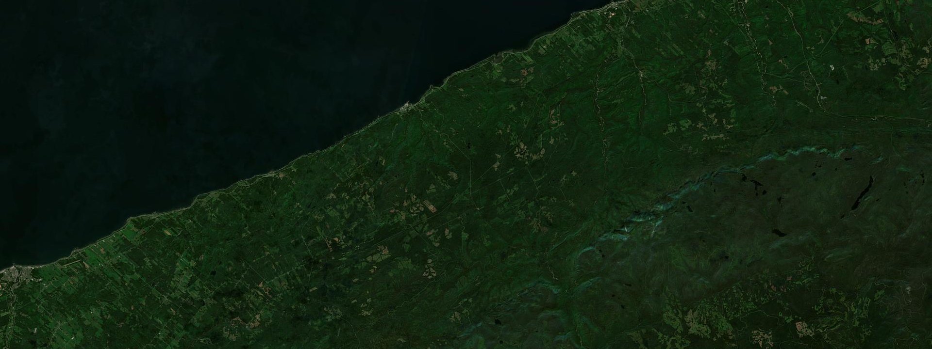 Vue satellite de Les Méchins