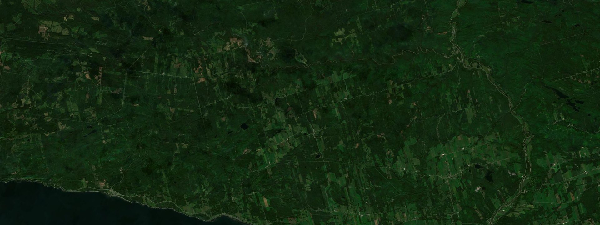 Vue satellite de Saint-Adelme