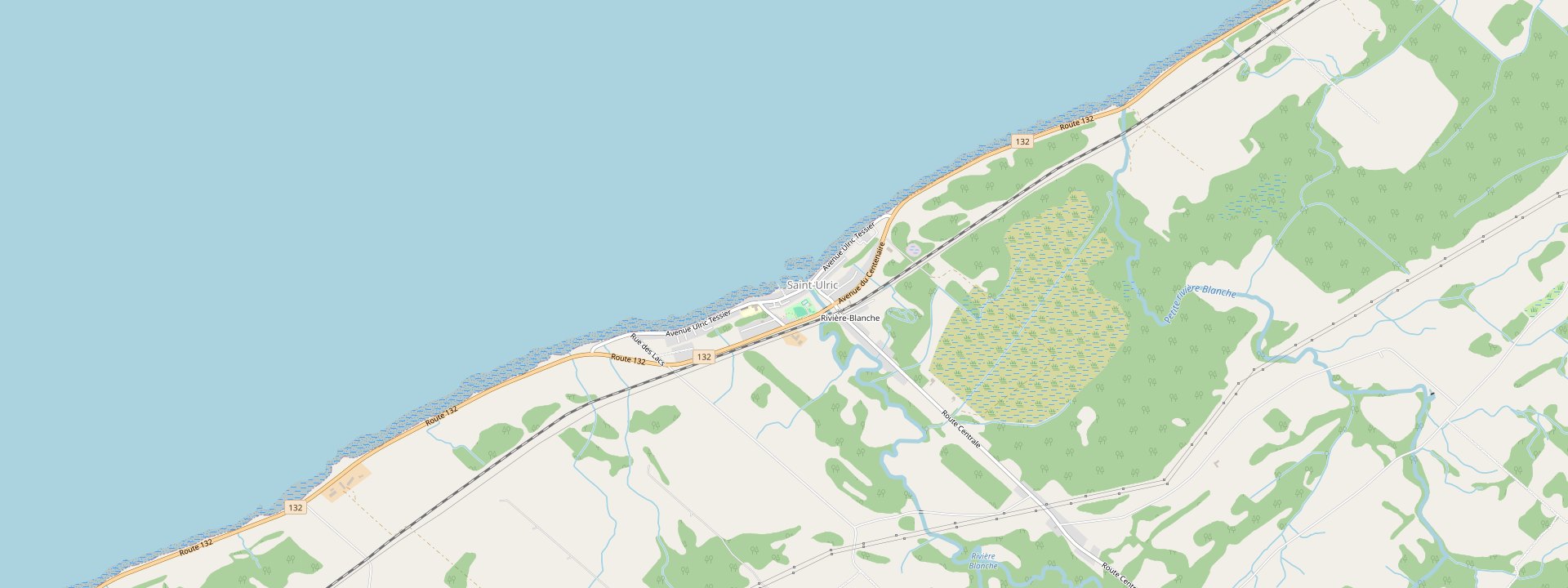 Plan des rues de Saint-Ulric