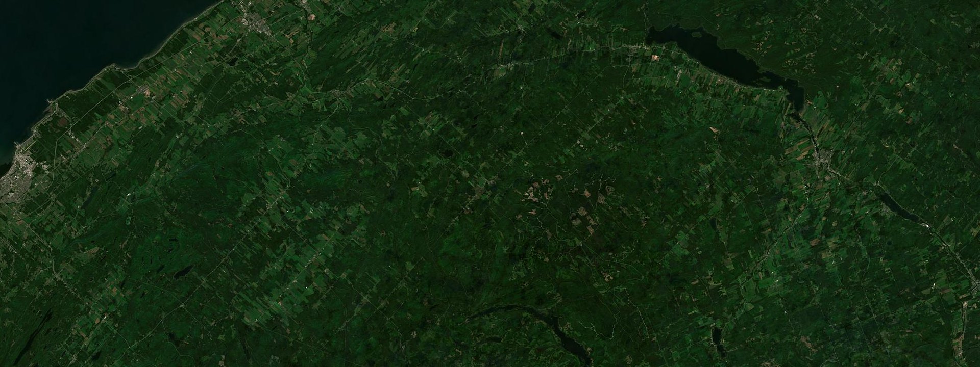Vue satellite de La Rédemption