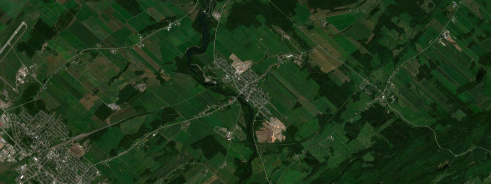 Vue satellite de Price