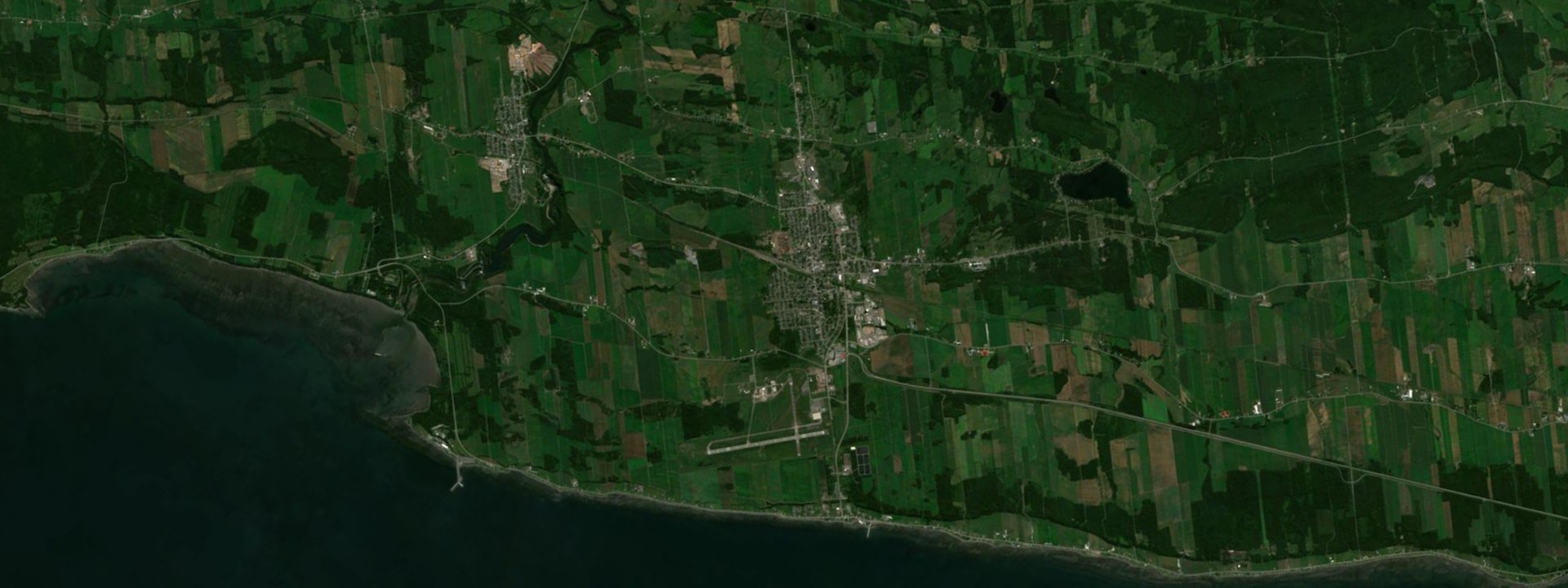 Vue satellite de Mont-Joli