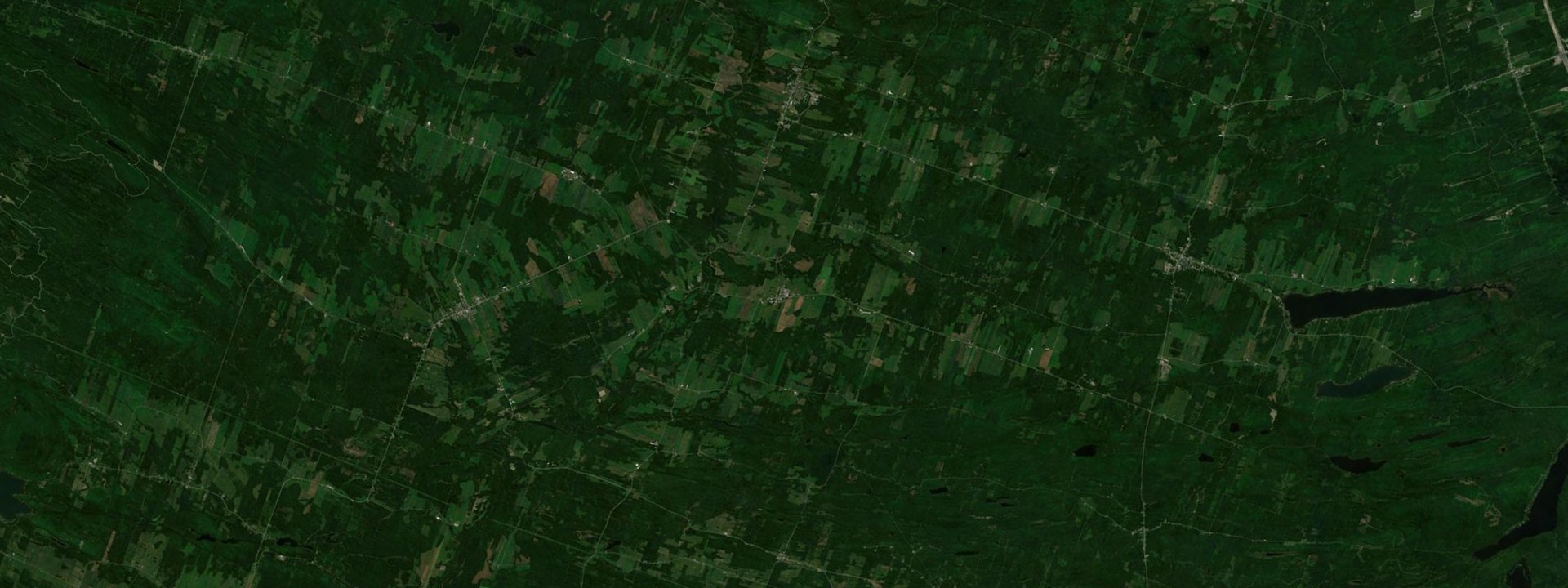 Vue satellite de Saint-Clément