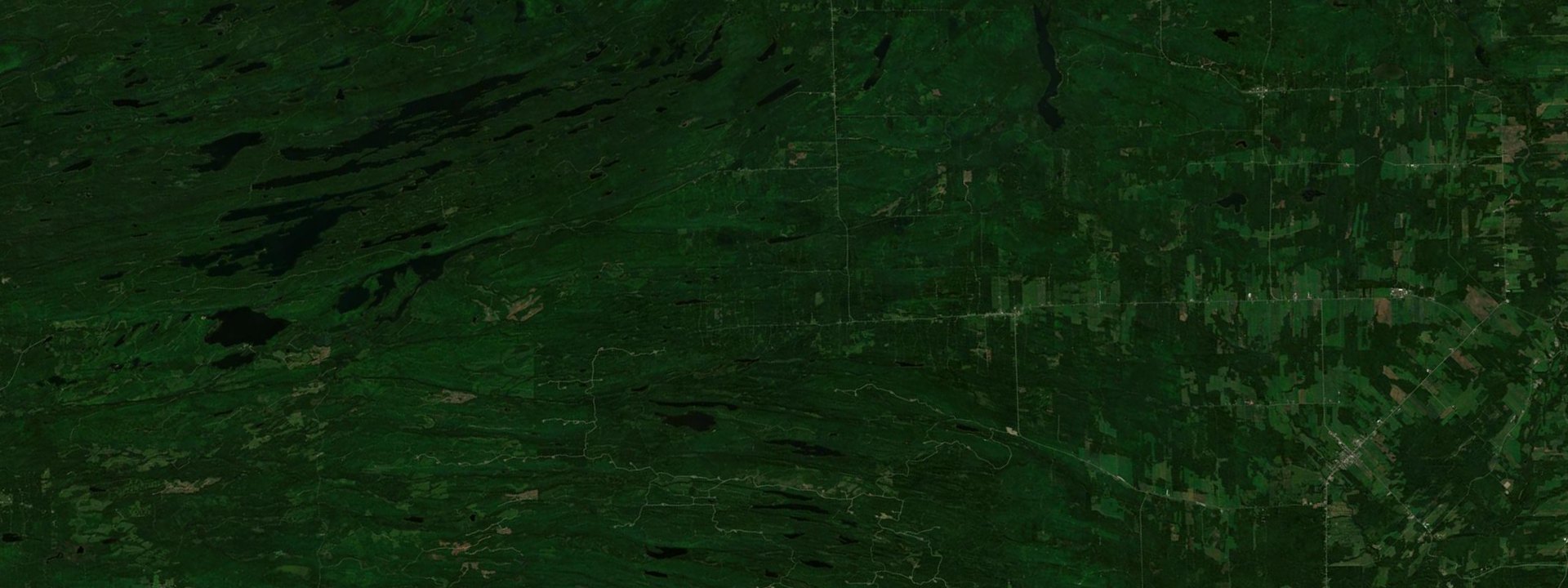 Vue satellite de Saint-Médard