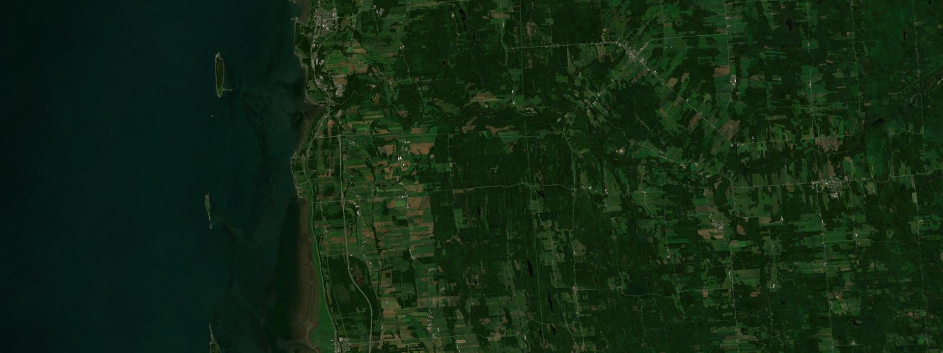 Vue satellite de Saint-Éloi