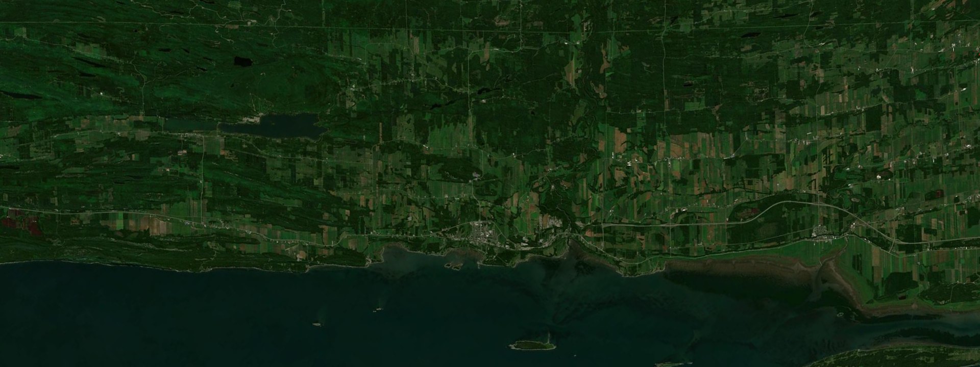 Vue satellite de Notre-Dame-des-Neiges