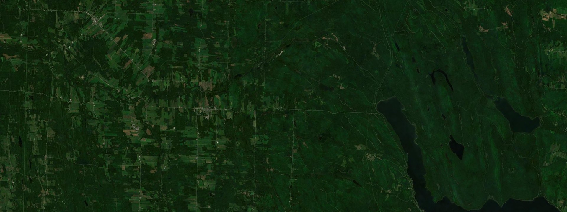 Vue satellite de Saint-Cyprien