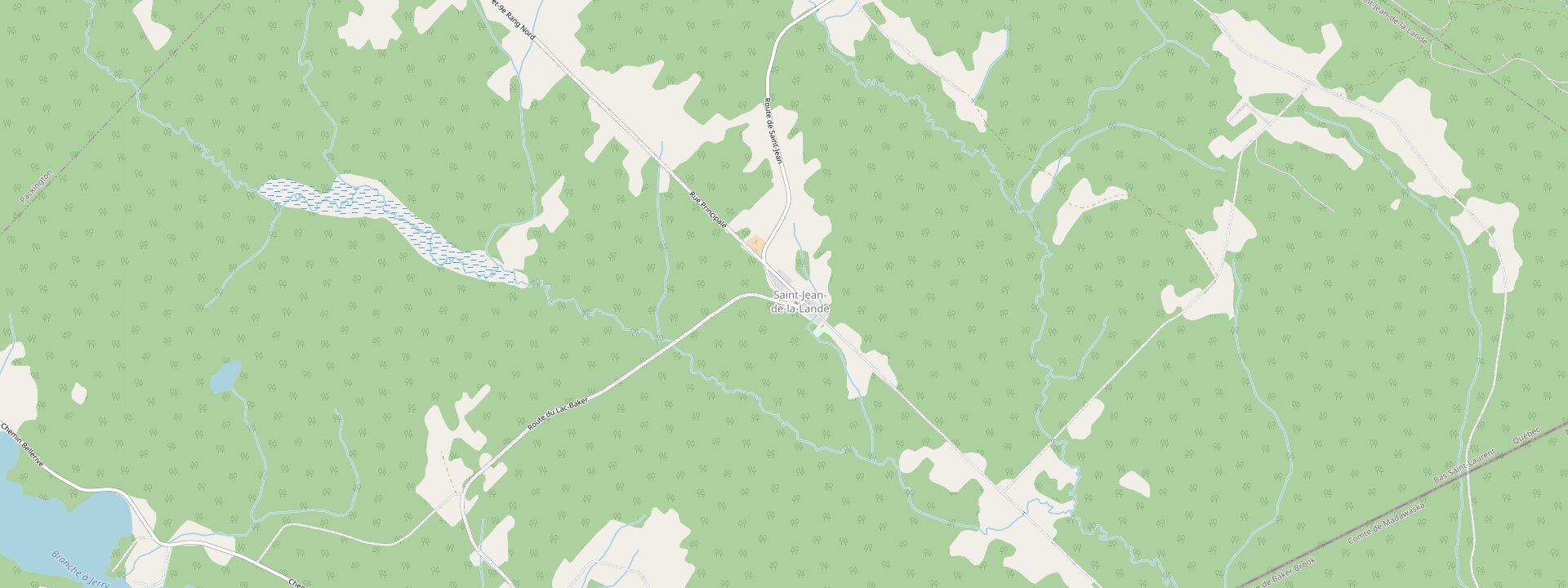 Plan des rues de Saint-Jean-de-la-Lande