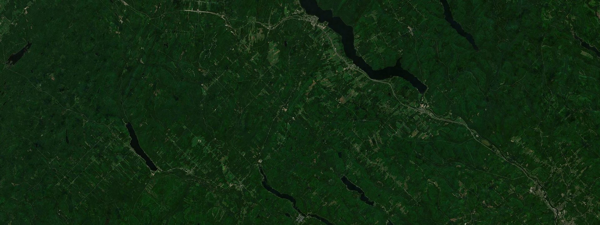 Vue satellite de Saint-Eusèbe