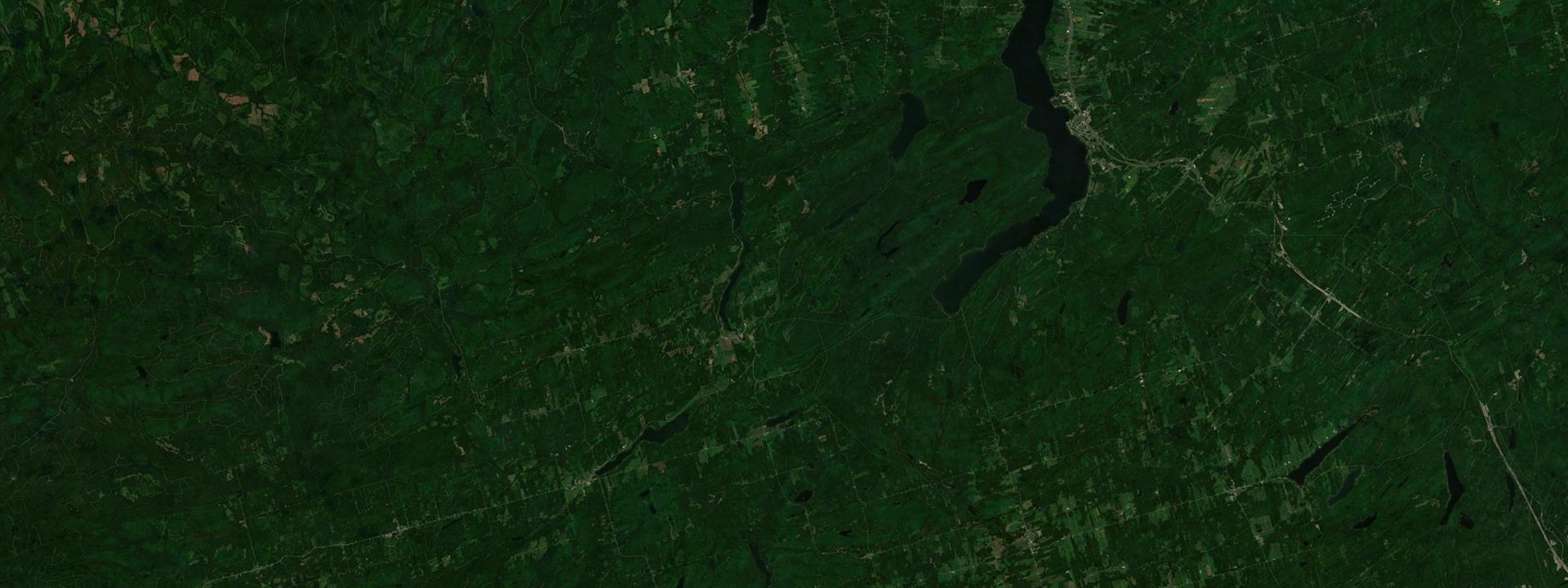 Vue satellite de Saint-Michel-du-Squatec