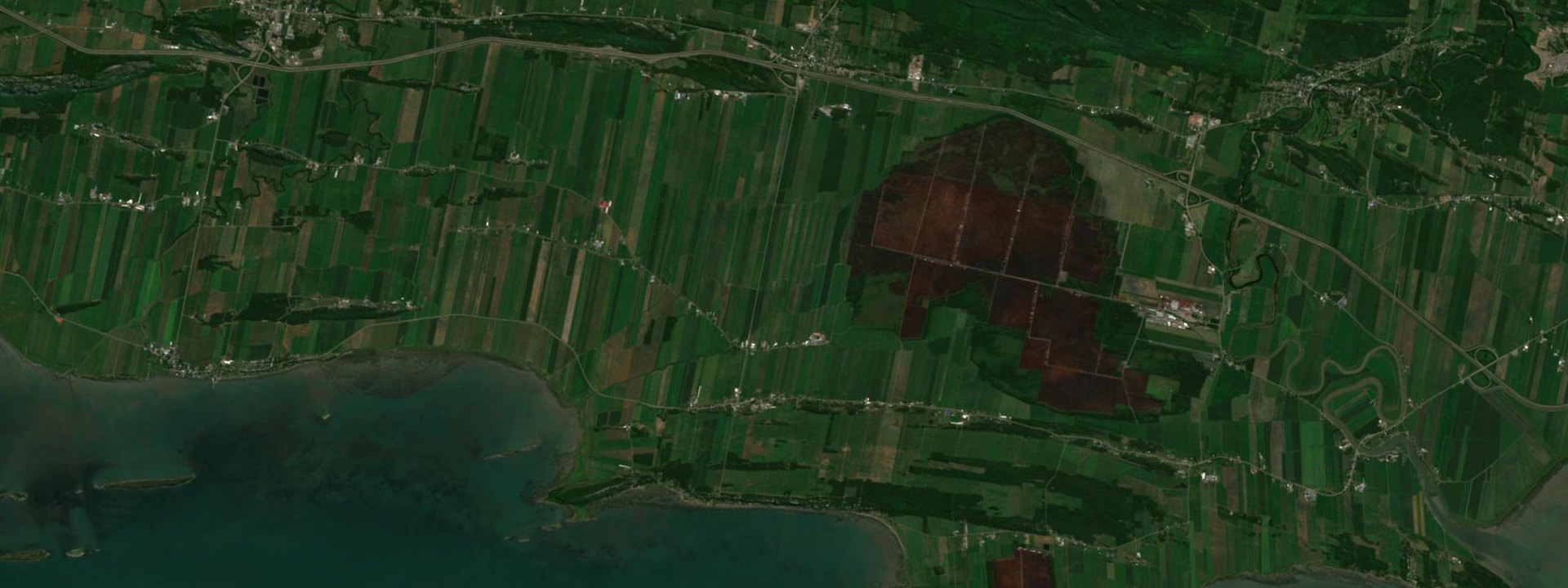 Vue satellite de Saint-Denis-De La Bouteillerie