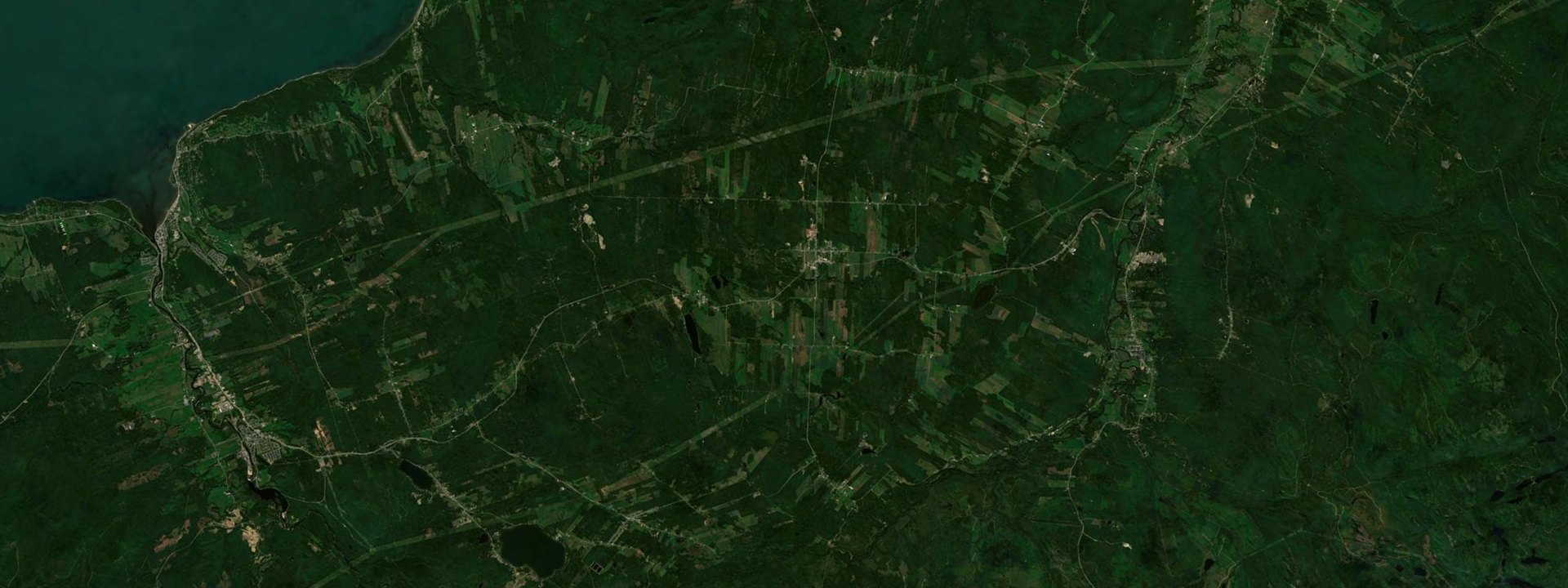 Vue satellite de Saint-Hilarion