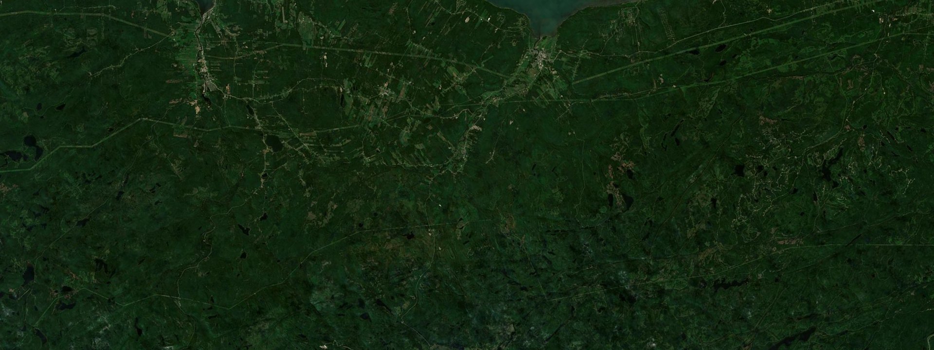 Vue satellite de Saint-Urbain