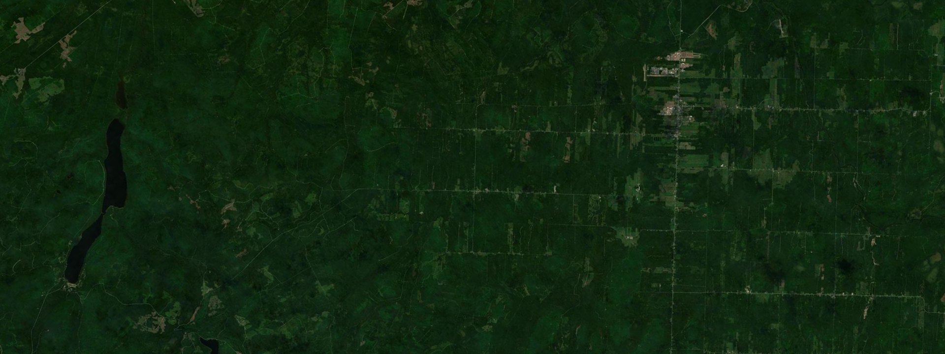 Vue satellite de Saint-Omer