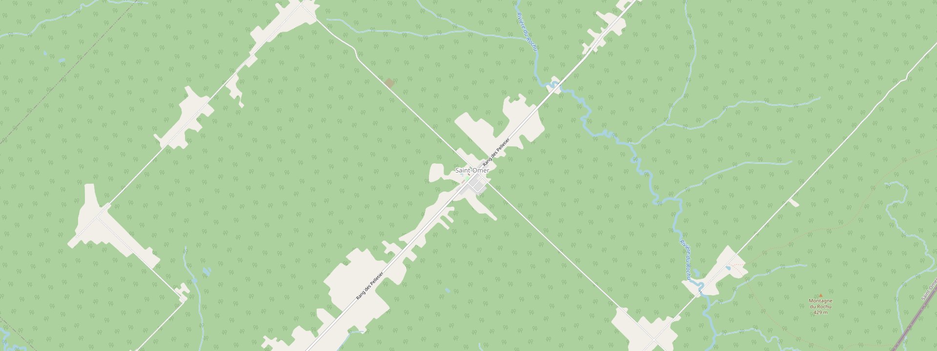Plan des rues de Saint-Omer