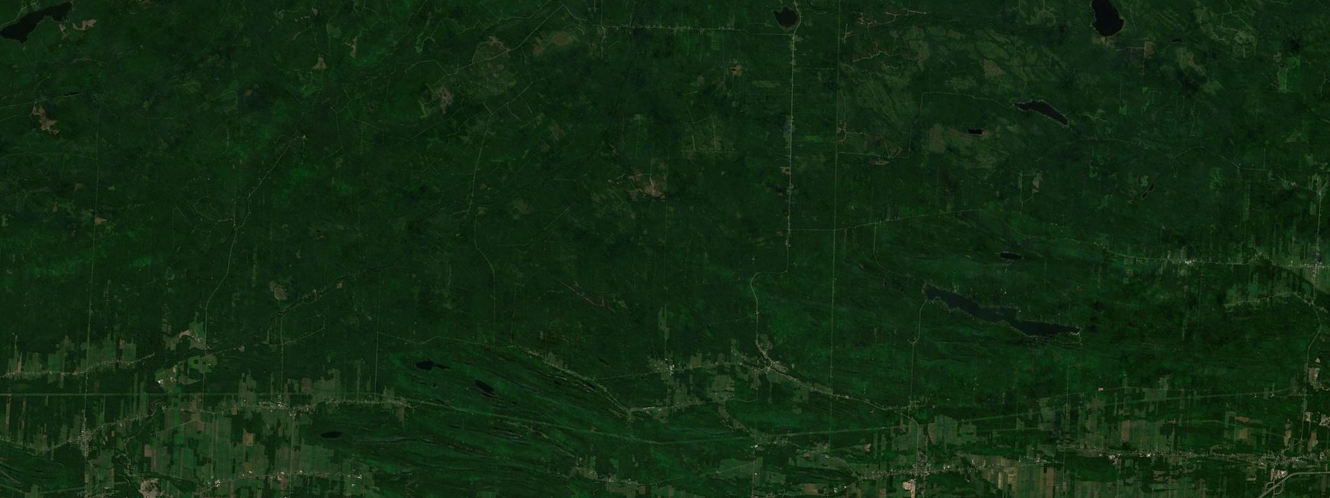 Vue satellite de Saint-Damase-de-L'Islet