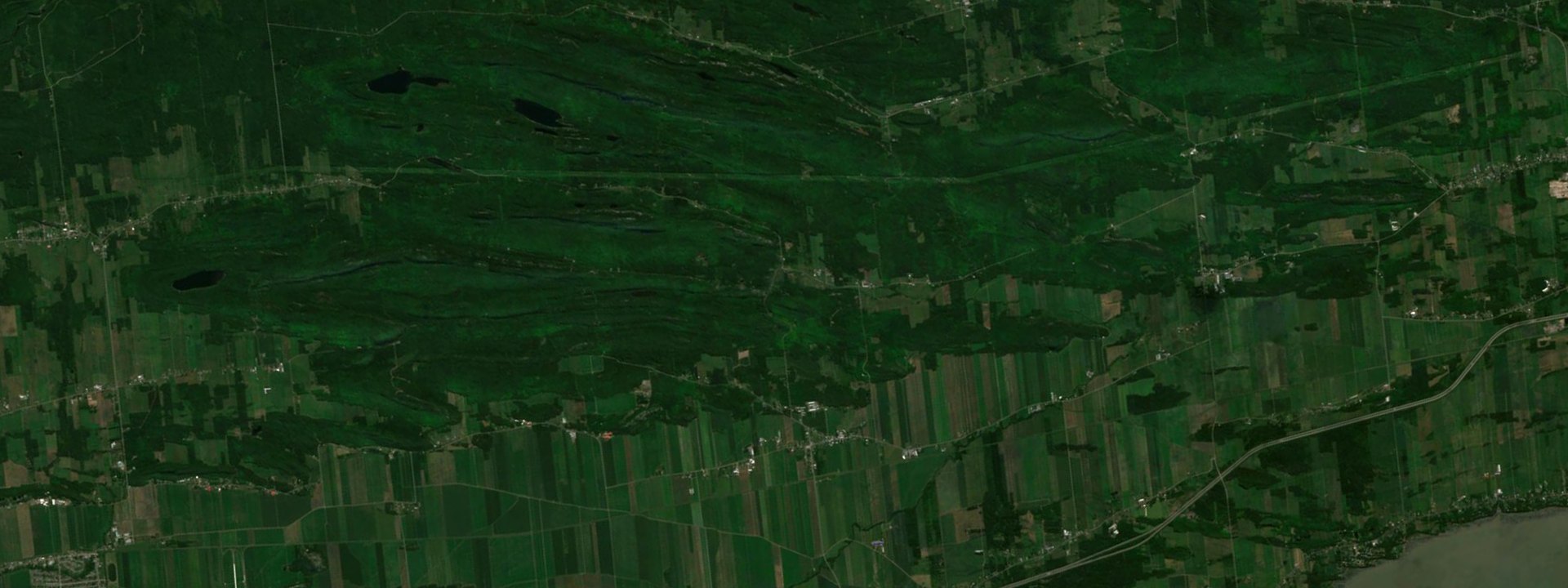Vue satellite de Sainte-Louise