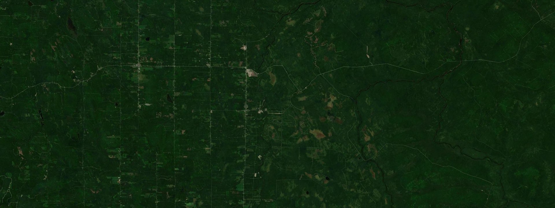 Vue satellite de Saint-Just-de-Bretenières