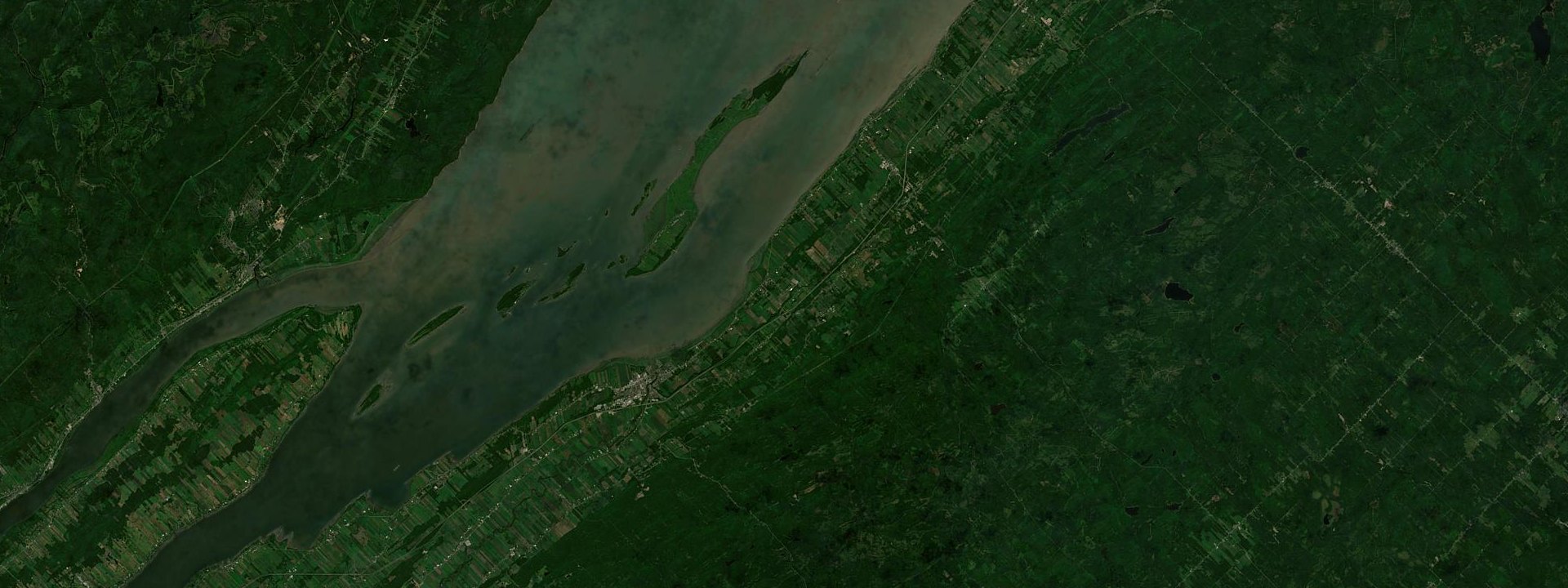 Vue satellite de Cap-Saint-Ignace