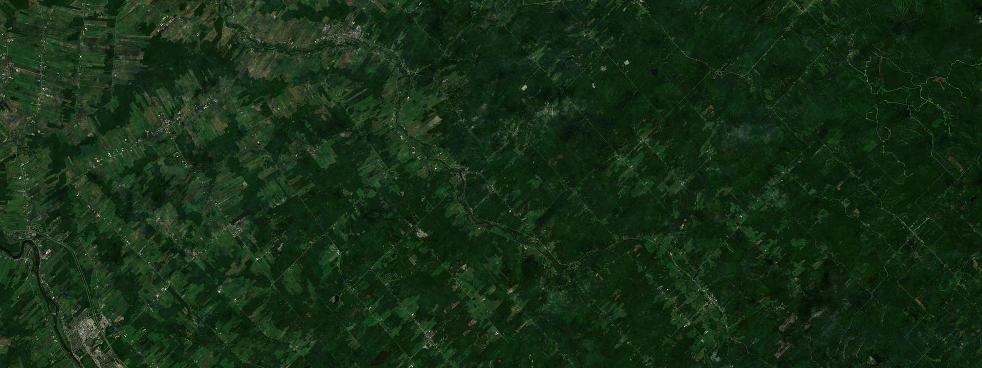 Vue satellite de Saint-Malachie