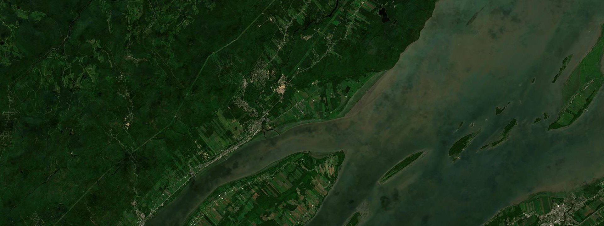 Vue satellite de Saint-Joachim