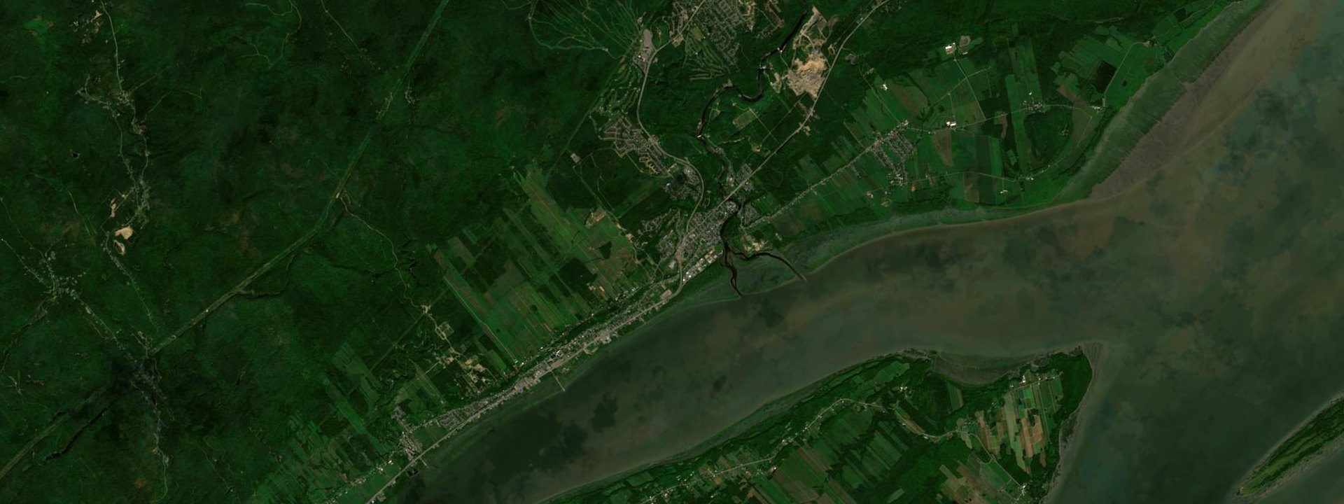 Vue satellite de Beaupré