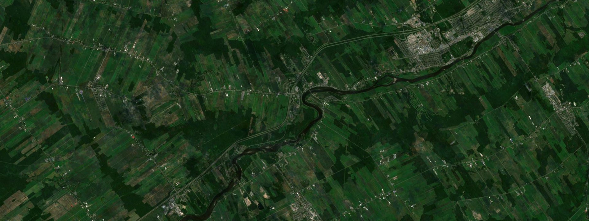 Vue satellite de Scott