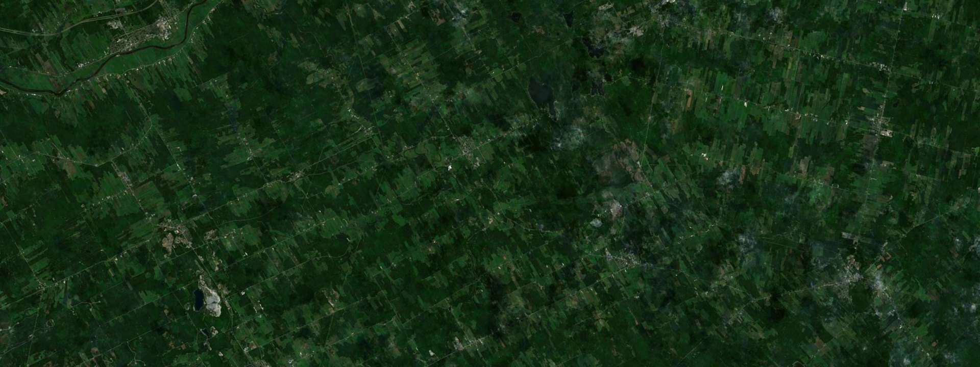 Vue satellite de Saint-Victor