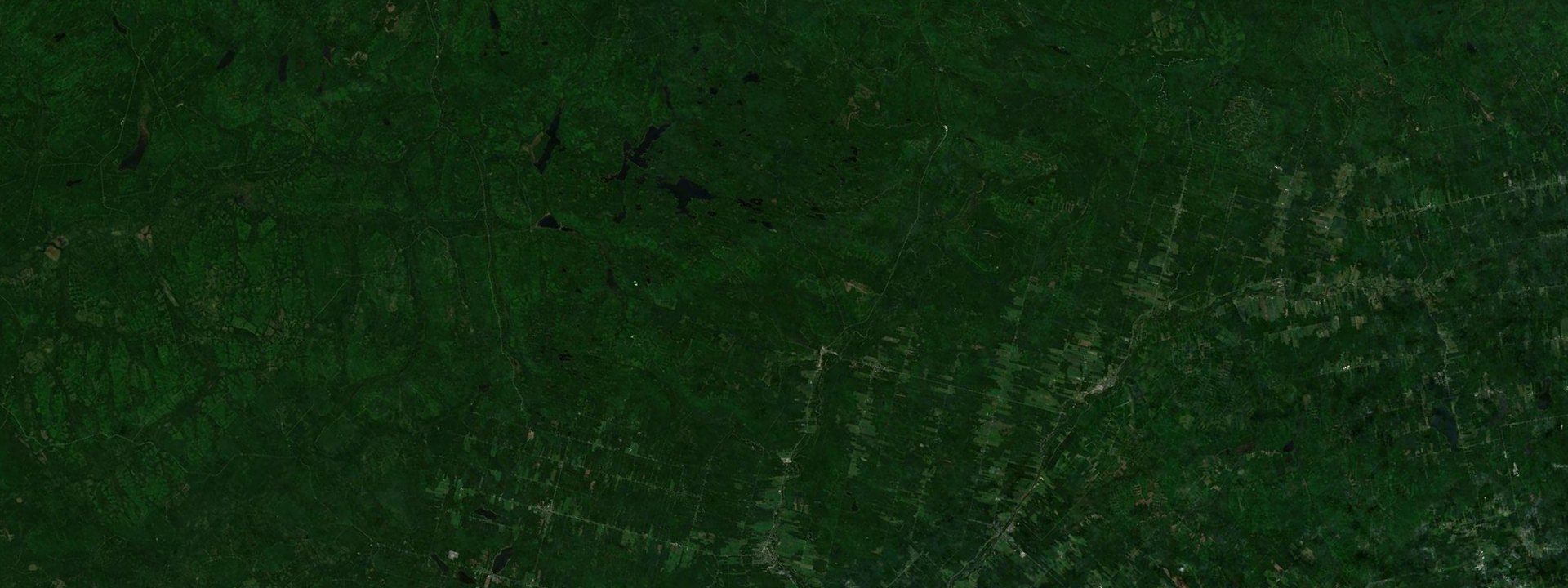 Vue satellite de Saint-Théophile