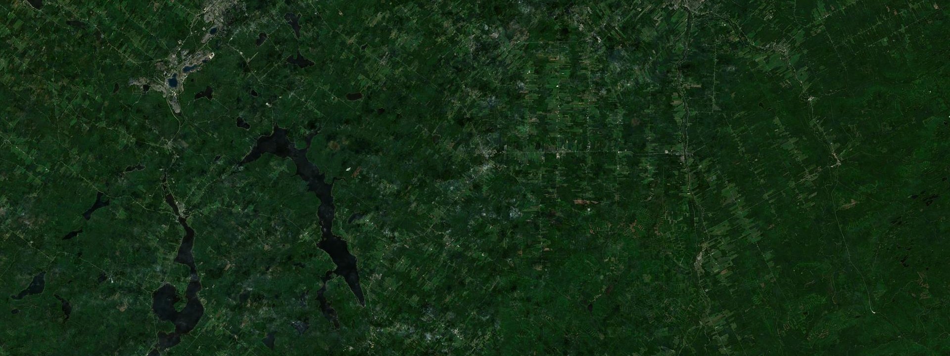 Vue satellite de Courcelles--Saint-Évariste