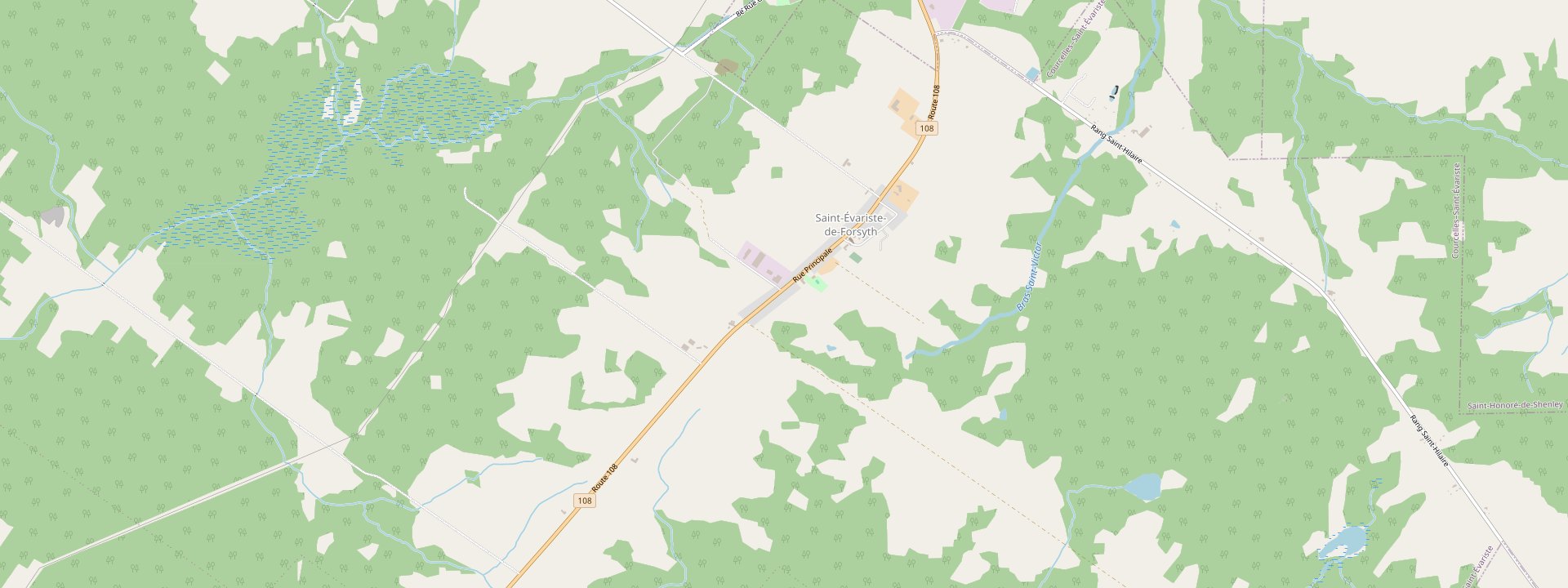 Plan des rues de Courcelles--Saint-Évariste