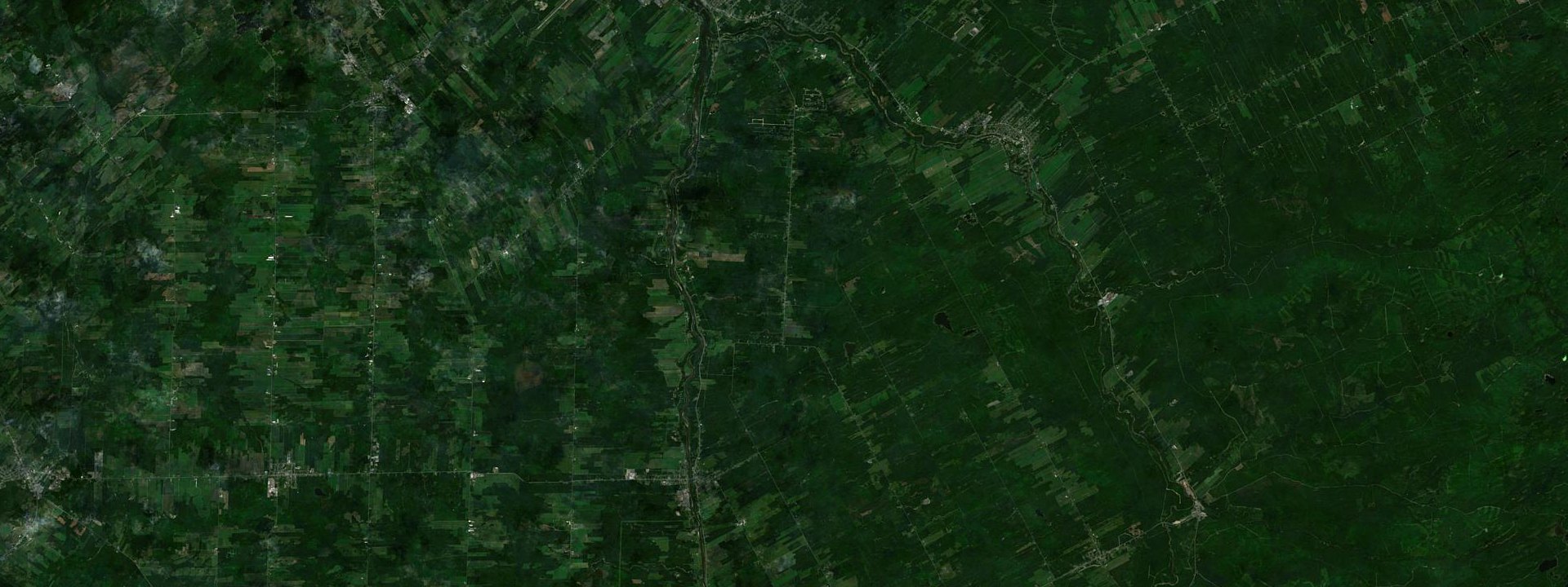 Vue satellite de Saint-René