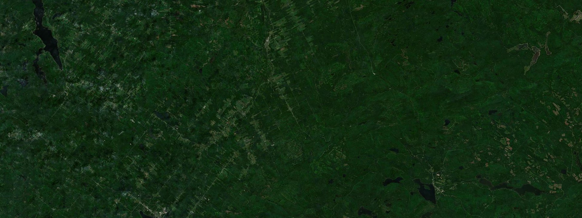 Vue satellite de Saint-Robert-Bellarmin