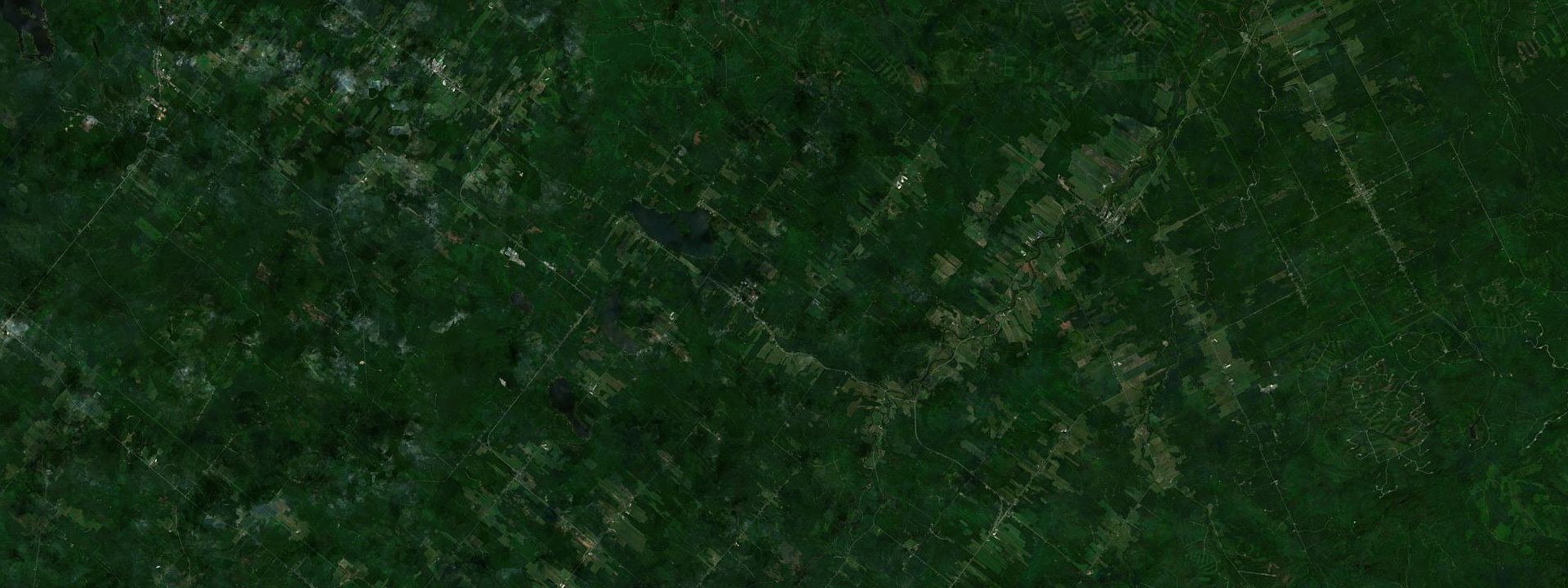 Vue satellite de Lac-Drolet