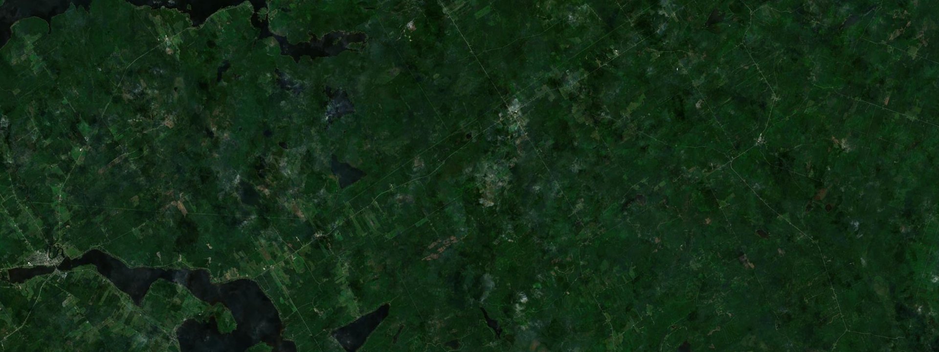 Vue satellite de Stornoway