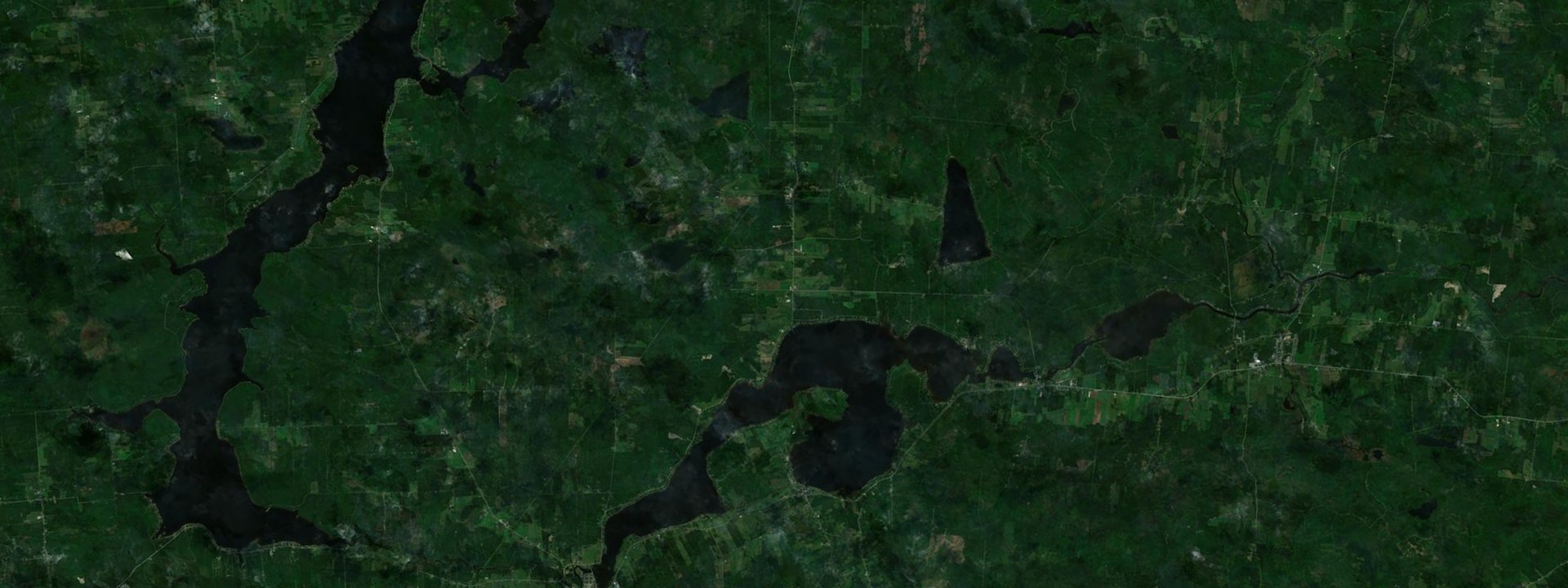 Vue satellite de Stratford