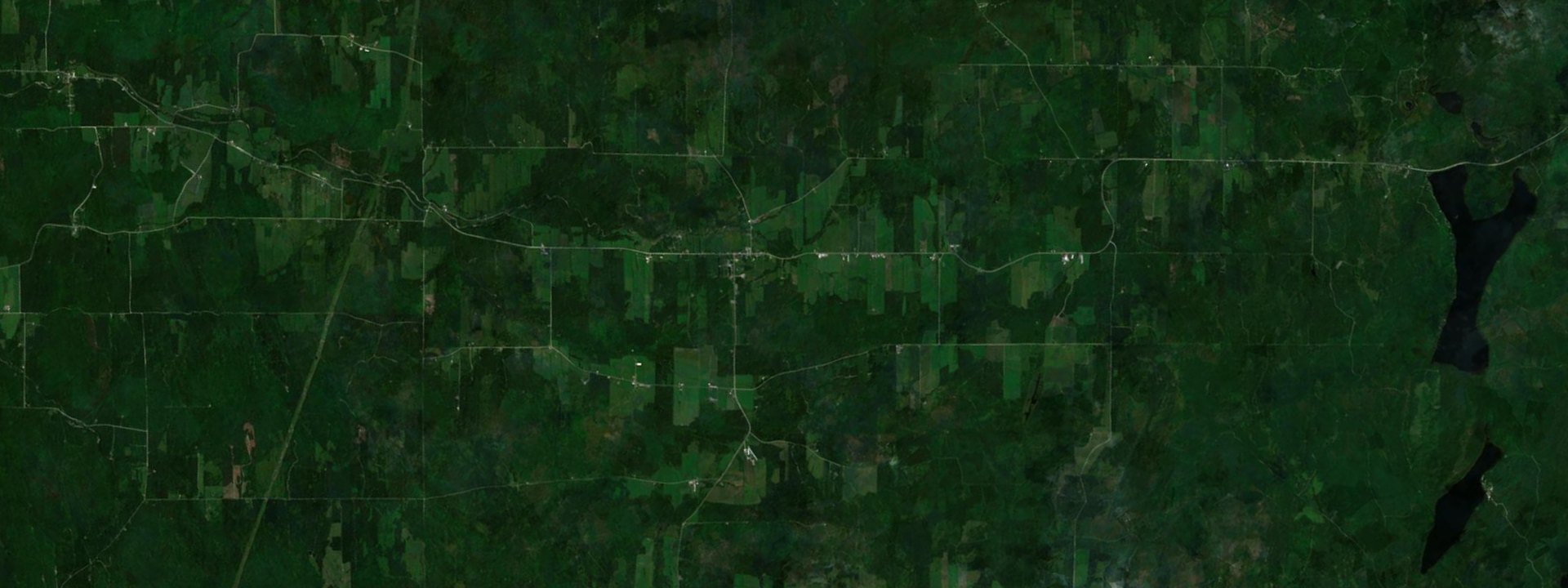 Vue satellite de Saint-Fortunat
