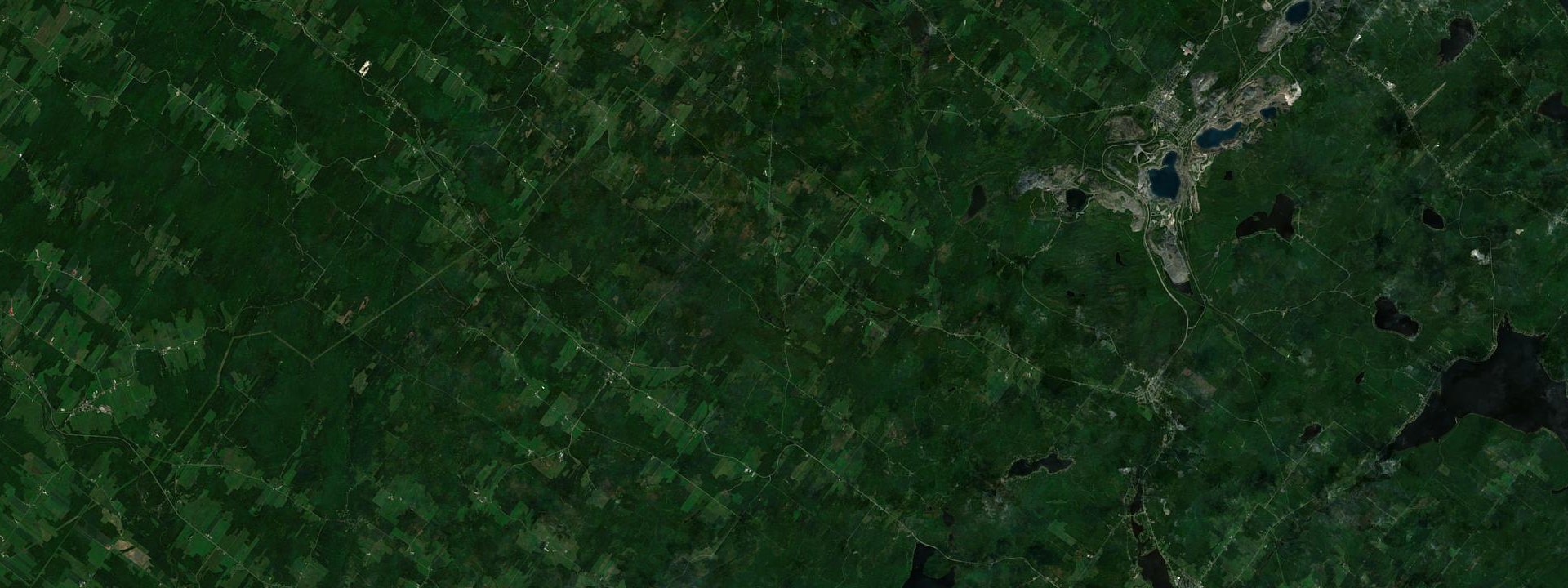 Vue satellite de Saint-Julien