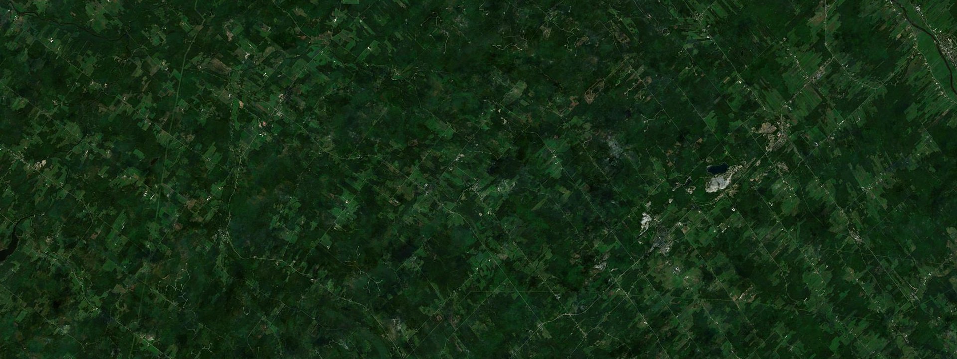 Vue satellite de Saint-Pierre-de-Broughton