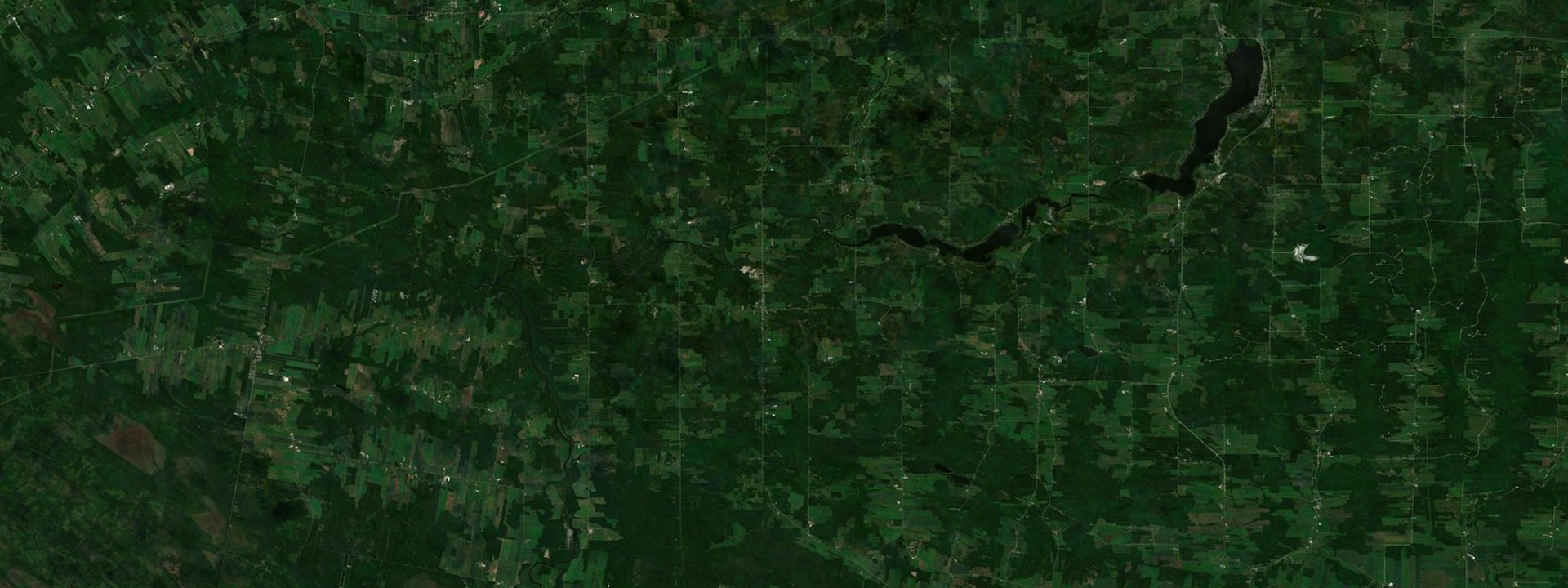 Vue satellite de Inverness