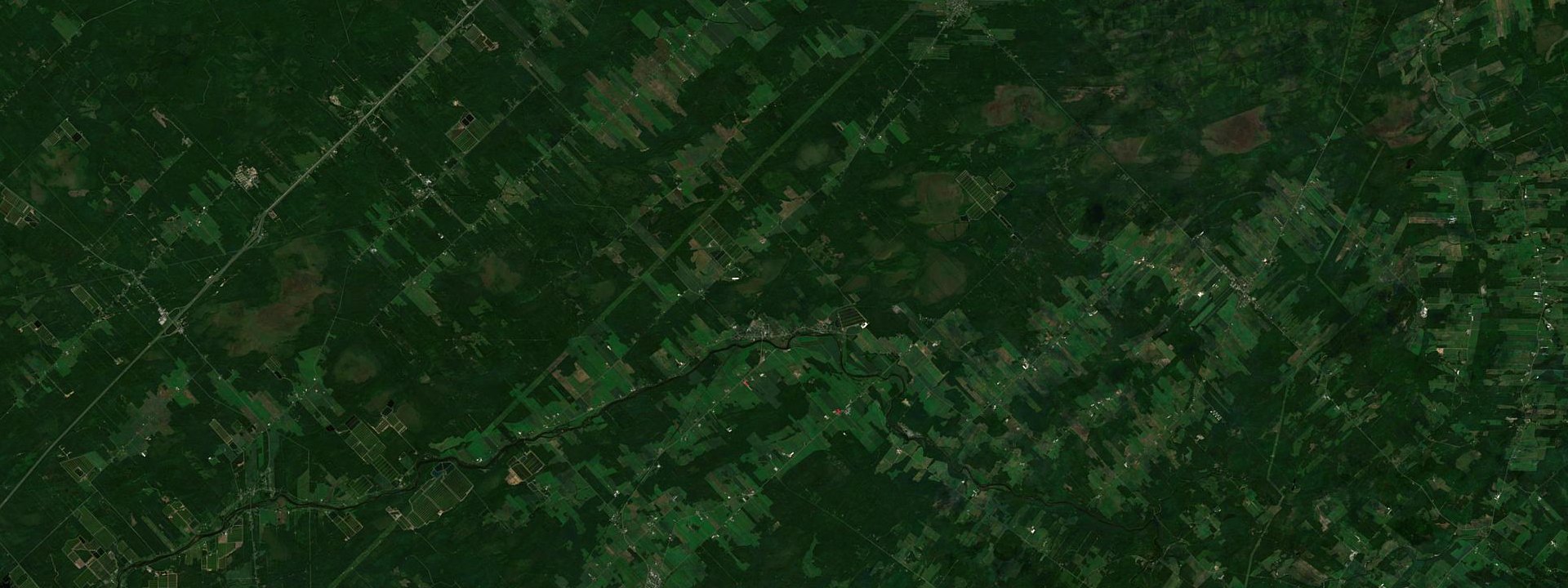 Vue satellite de Lyster