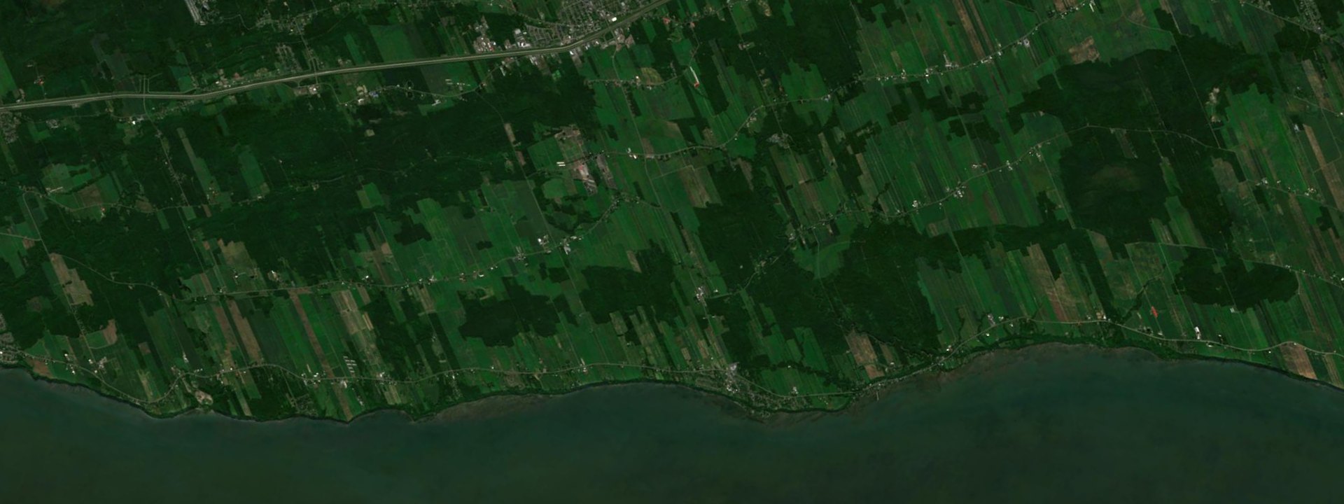 Vue satellite de Saint-Antoine-de-Tilly