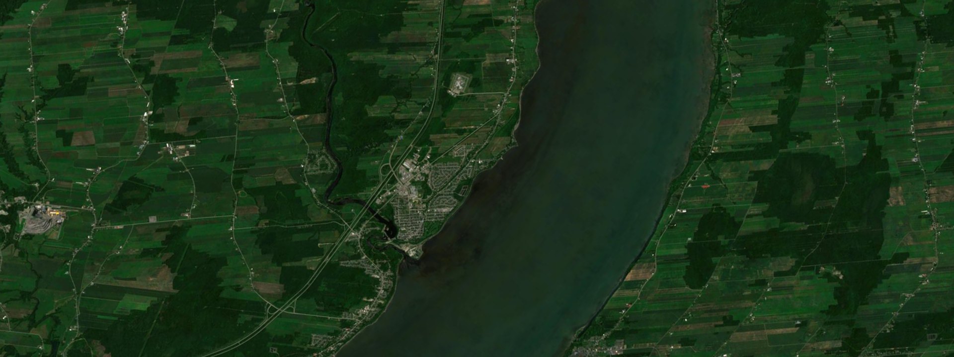 Vue satellite de Donnacona