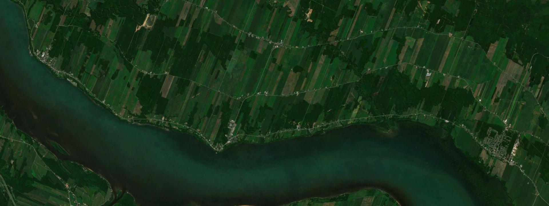 Vue satellite de Saint-Pierre-les-Becquets