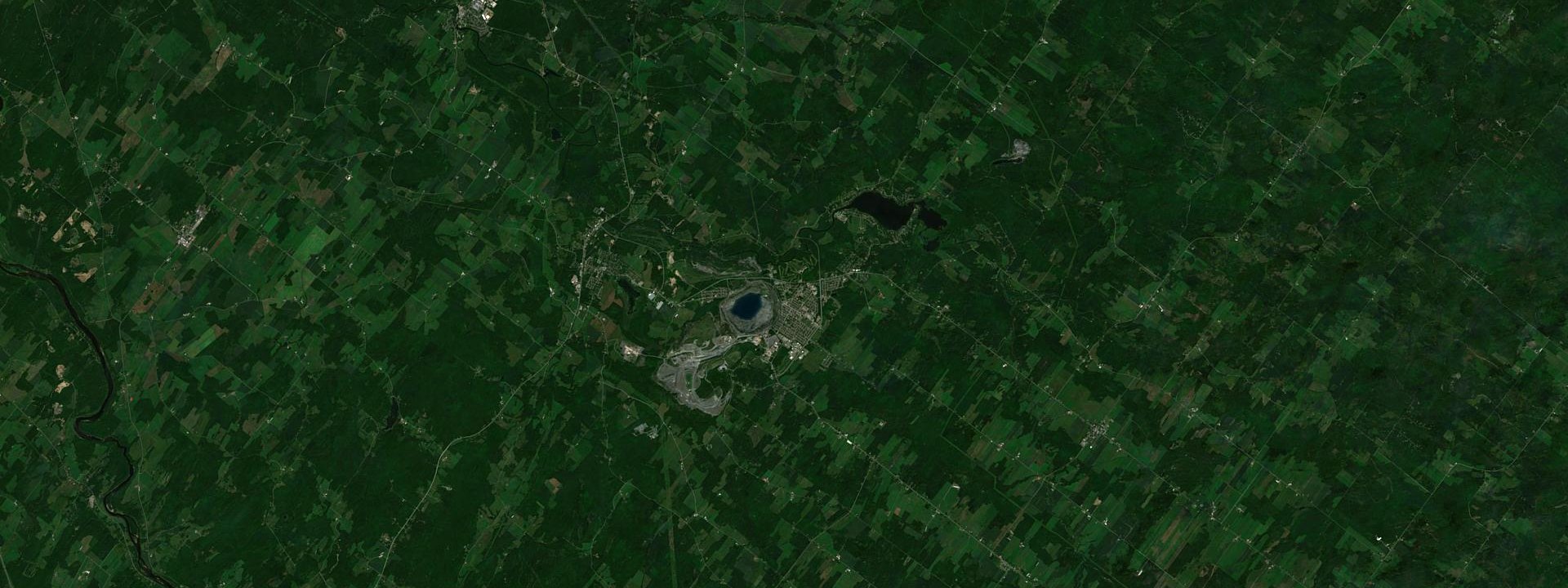 Vue satellite de Val-des-Sources